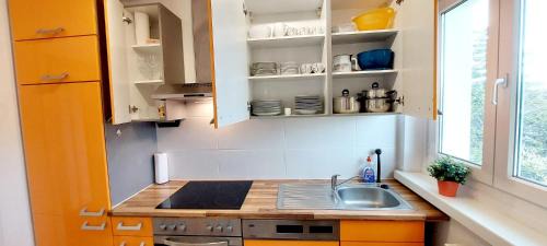 Gruna Apartment | Helles Apartment mit Balkon am Großen Garten nahe Stadtzentrum
