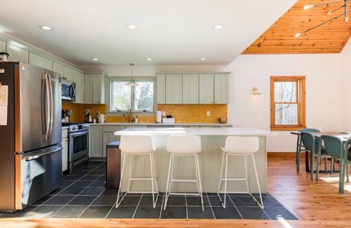 Valatie House | Hennett Road Hideaway with Hot Tub, Pool and Pellet Stove