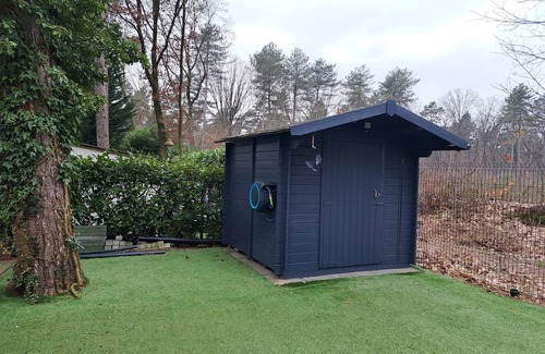 Sevenum Ski Chalet | Het Boshuisje, 5-room chalet max 7 pers. in Schatberg Park, Limburg, NL