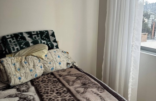 San Miguel Apartment | Hi, In the beatles zone of La Paz. A bedroom in a apartment.