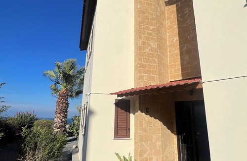 Kyrenia District Villa | Hidden Away Modern Villa With Private Gardens, Pool And Driveway