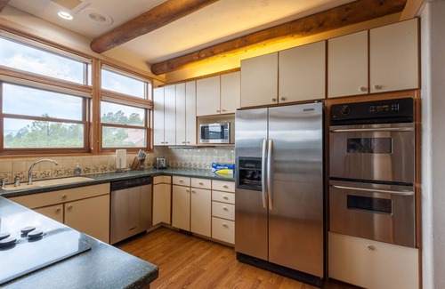 Northeast Colorado Springs House | Hidden Gem: Heated Pool, Gorgeous Mountain Views, 2.4 Acres inside City, A/C, EV