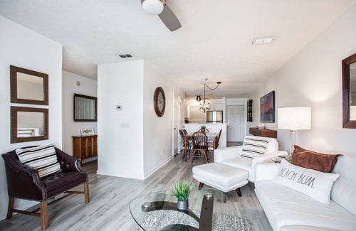 Bahama Beach Condo | Hidden Gem of the sea! 2 bedroom 1 bath Across the street from the beach!