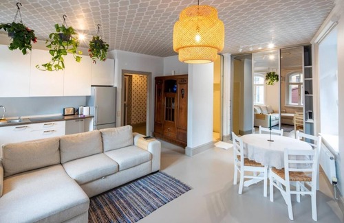 Avoti Apartment | Hidden Gem Riga Apartment with Garden Views