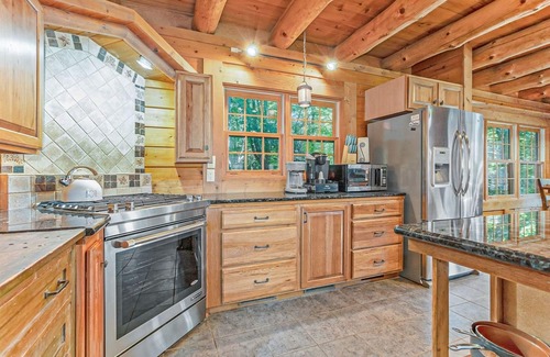 Fennville Cabin | Hideaway Cabin: Private Indoor Pool! Fireplace, Fire Pit, Dog Friendly, Nature