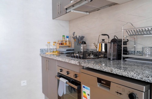 Tangier Apartment | High Standing Appt with Private Jacuzzi, Ultra-Fast Wifi & Secure Parking