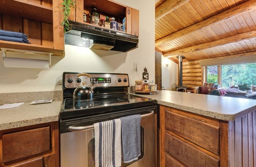 Diamond Ridge Cabin | Hike, Fish & Explore Homer Spit: Forested Cabin!
