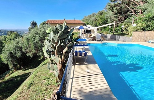 Camaiore Villa | Hill Palace Villa, Private Pool, Sea View, Full Privacy, Easy Accessible by Car
