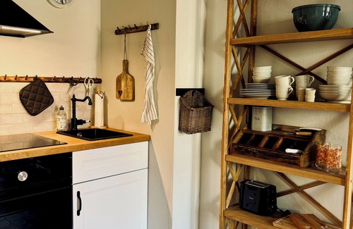 Neustadt in Holstein Apartment | Hilly vacation apartment in a small fisherman's house right on the harbor