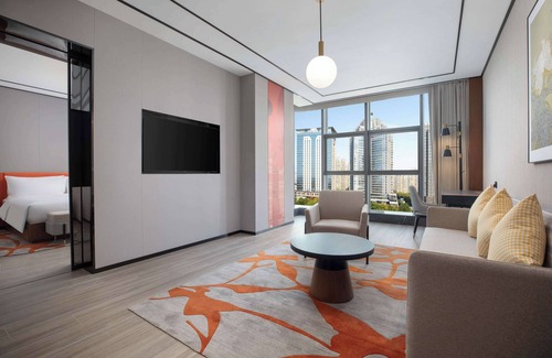 Luolong Hotel | Hilton Garden Inn Luoyang Kaiyuan Avenue