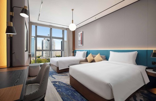 Luolong Hotel | Hilton Garden Inn Luoyang Kaiyuan Avenue