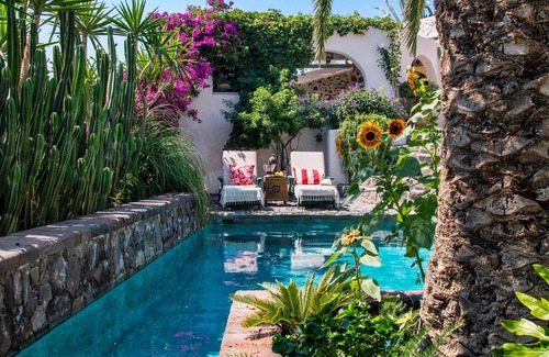 Megalochori House | Hiraeth: Stylish canava house with pool and garden