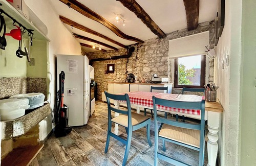 Tolmin House | Hisa Gradnikova 1850's stone cottage in the heart of Tolmin old centre