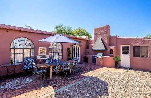 Sam Hughes House | Historic 3BD 2BA Tucson Bungalow, Steps to UofA, Low Summer Rates!