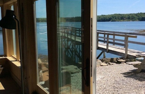 Westport House | Historic Boathouse over Water, Stunning View, Private Pier + Dock + Mooring