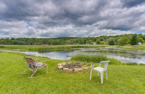 White Mills House | Historic Honesdale Cabin on Farm and Animal Rescue!
