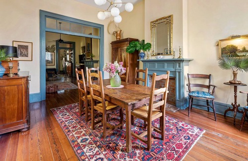 Treme House | ❤️ Historic Luxury Home; King Bed, Heated Pool, Hot Tub, Walk to French Quarter 🏳️‍🌈