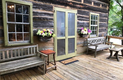 Lynn Cabin | Historic Pea Ridge Cabin, circa 1820, outskirts of Tryon, NC