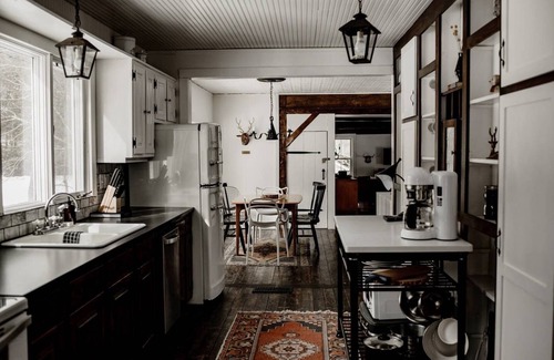 Upper Jay House | Historic River Cabin with Sauna & Swimming Hole, Warner's Camp
