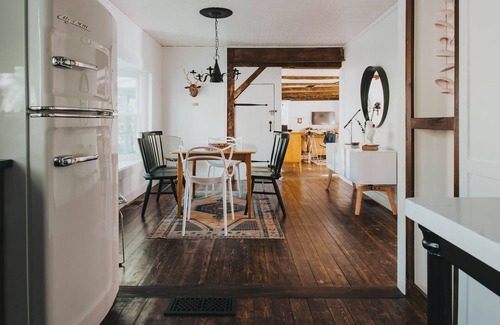 Upper Jay House | Historic River Cabin with Sauna & Swimming Hole, Warner's Camp