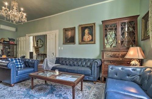 Warrenton House | Historic Warrenton Home with Patio and Hot Tub!