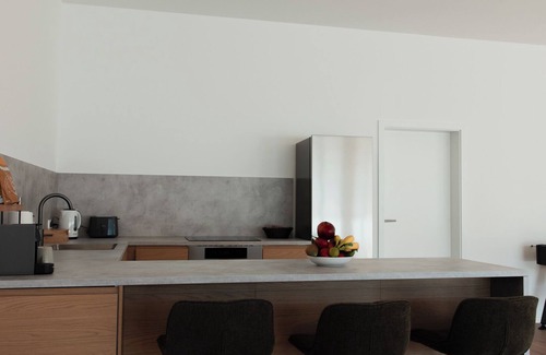 Burladingen Apartment | Hohenzollern Wellness Loft with panorama sauna