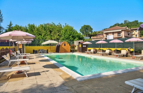 San Matteo Apartment | Holiday apartment "Clematis" in Piedmont, with shared pool, garden and sauna