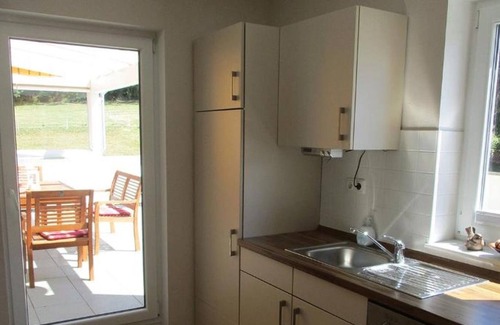 Liebenau Apartment | Holiday Apartment "Fewo 1 - Osterberg" with Private Terrace, Shared Garden & Wi-Fi