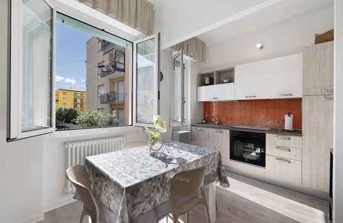 Finalborgo Apartment | Holiday Apartment "Sea & Bike Finale Ligure" with Balcony & Wi-Fi