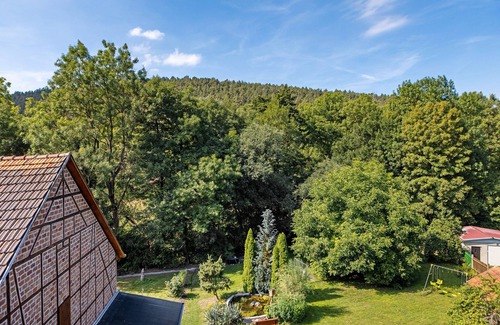 Plaue Apartment | Holiday Apartment 'Kleinbreitenbach 2' with Mountain View and Wi-Fi