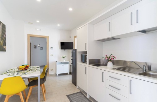 Galatone Apartment | Holiday Apartment "Le Scuderie 10" with Balcony, Shared Pool & Wi-Fi