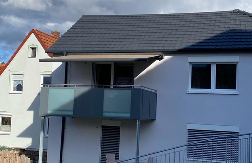 Fuchsstadt Apartment | Holiday apartment on a slope - near Rhön, Spessart and A7