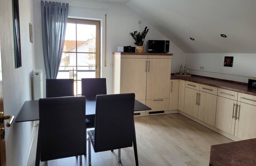 Kirchham Apartment | Holiday Apartment "Rudis" with Private Terrace, 2 Balconies & Wi-Fi