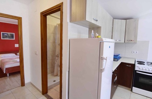 Zambratija Apartment | Holiday apartment with large terrace, sea view, near the beach