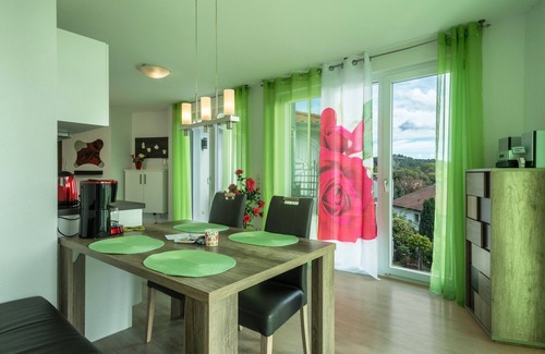 Sipplingen Apartment | Holiday Apartment "Rose" with Large Balcony with Lake View, Wi-Fi & TV