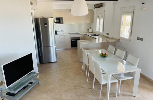 Almadrava Beach House | Holiday Home 'Beach Villa Denia' with Sea View, Wi-Fi and Air Conditioning