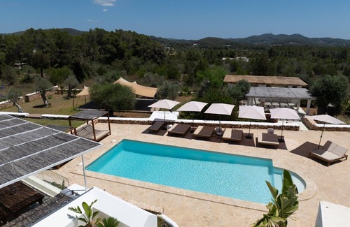 Santa Gertrudis House | Holiday Home 'Can Tunio , Santa Gertrudis' with Mountain View, Wi-Fi and Air Conditioning