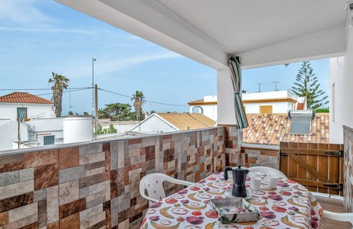 El Palmar House | Holiday Home 'Casa Rafael' with Sea View, Wi-Fi and Air Conditioning