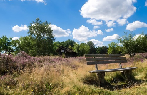 Karwitz House | Holiday Home 'Feldblick' with Private Terrace, Private Garden and Wi-Fi