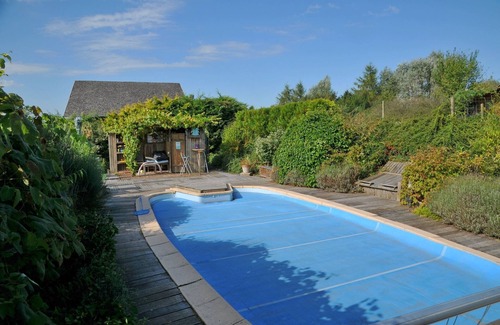 Somme-Leuze House | Holiday Home in Somme-Leuze with Pool & Sauna