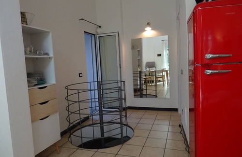 Dolcedo House | Holiday Home 'Modernes Casa Camillo Im Olivenhain' with Mountain View, Terrace and Wi-Fi