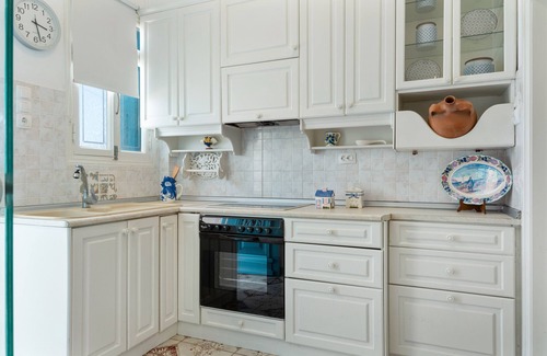 Olympos House | Holiday Home 'Olympos Blue' with Sea View, Wi-Fi and Air Conditioning