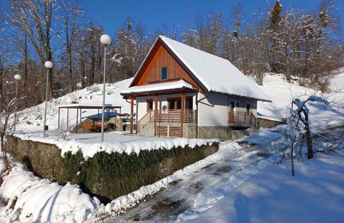 Tolmin House | Holiday Home Slap with Sauna and BBQ - Two Bedroom Holiday Home