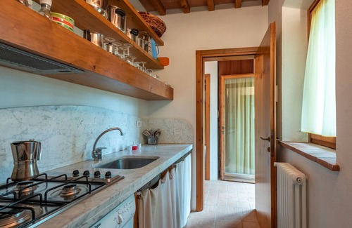 Montieri House | Holiday Home 'San Michele - Casa Convento' with Mountain View, Shared Pool and Wi-Fi