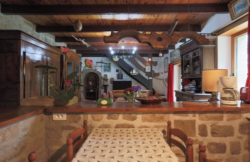 Lanvellec House | Holiday Home 'Ty Coz' with Private Terrace, Private Garden and Wi-Fi