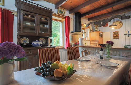 Lanvellec House | Holiday Home 'Ty Coz' with Private Terrace, Private Garden and Wi-Fi