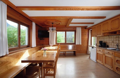 Bizau House | Holiday Home “Villa Kanisblick” with Mountain View, Garden & Wi-Fi