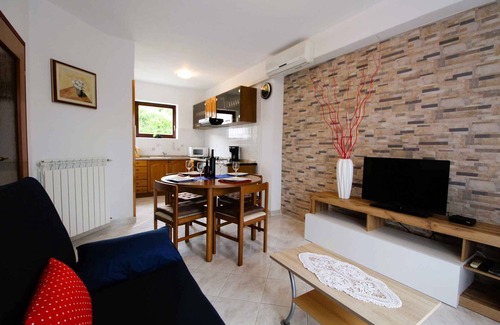 Strmac House | Holiday home with 2 separate flats, swimming pool and air conditioning