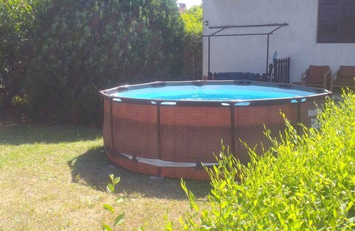 Balatonalmadi House | Holiday home with balcony and garden furniture