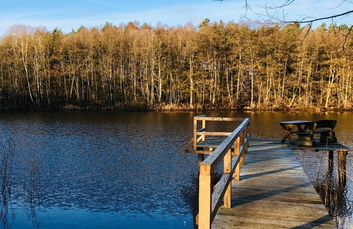 Kakeldutt House | Holiday house, Müritz National Park, at the forest and water! For cyclists and hikers!
